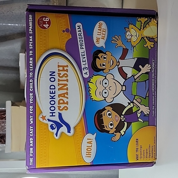 Other Hooked On Spanish A 3 Level Program Poshmark